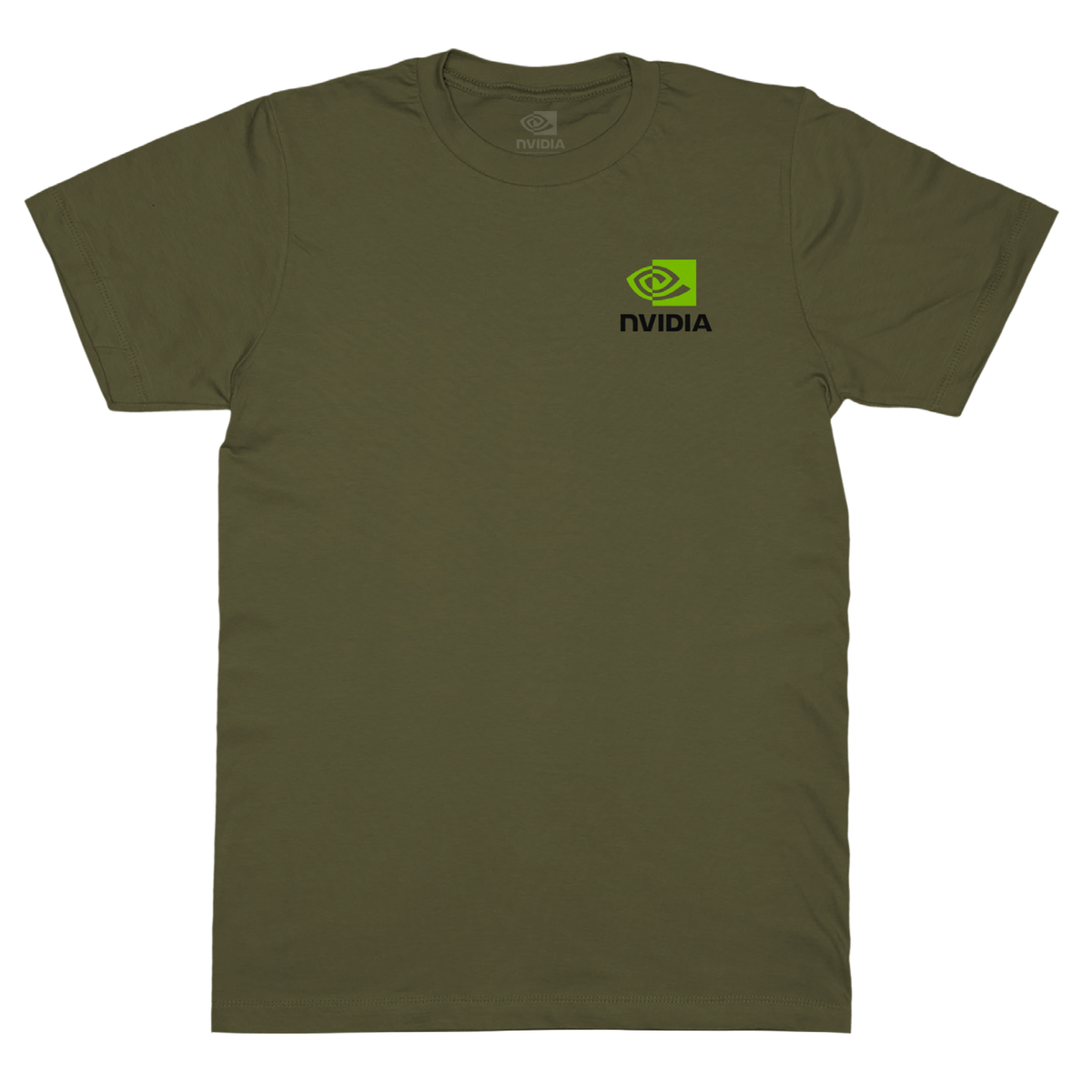 NVIDIA POWERING WHATS POSSIBLE TEE Military Green